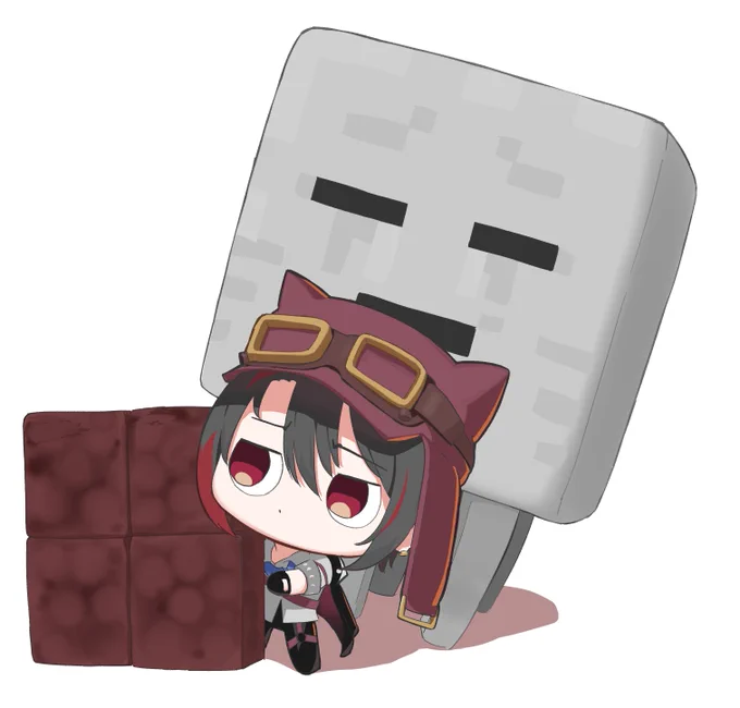 前方・・・よーし! #月赴ゐぶき #月赴画廊