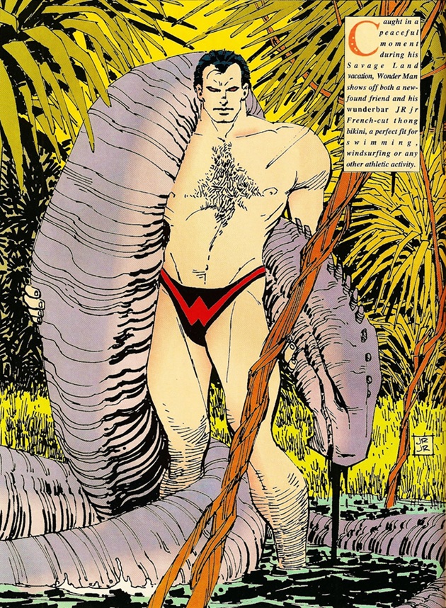Comixfan's tweet photo. New #Marvelhomage! West Coast Avengers (2024 series) #7 / Marvel Illustrated: The Swimsuit Special! #marvel #homage #westcoastavengers #impossibleman #marvelillustrated #swimsuitspecial #wonderman @MarvelComicsHQ @Marvel https://t.co/0sGOsojnn8