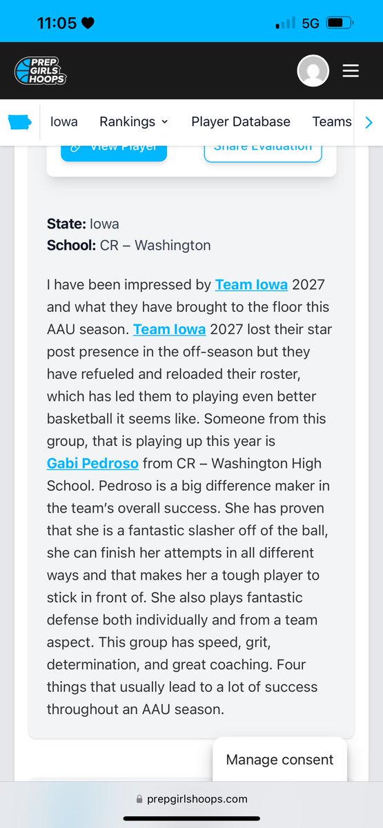 Gabriela Pedroso (@gabrielapedros0) on Twitter photo Thank you Jeremy for the article <a href="/PGHBrooks/">Jeremy Brooks</a> <a href="/PGHIowa/">Prep Girls Hoops Iowa</a> <a href="/Team_Iowa/">Team Iowa Basketball</a> <a href="/Teamiowa2027BS/">Team Iowa Elite 2027</a> Thank you Jeremy for the article <a href="/PGHBrooks/">Jeremy Brooks</a> <a href="/PGHIowa/">Prep Girls Hoops Iowa</a> <a href="/Team_Iowa/">Team Iowa Basketball</a> <a href="/Teamiowa2027BS/">Team Iowa Elite 2027</a>