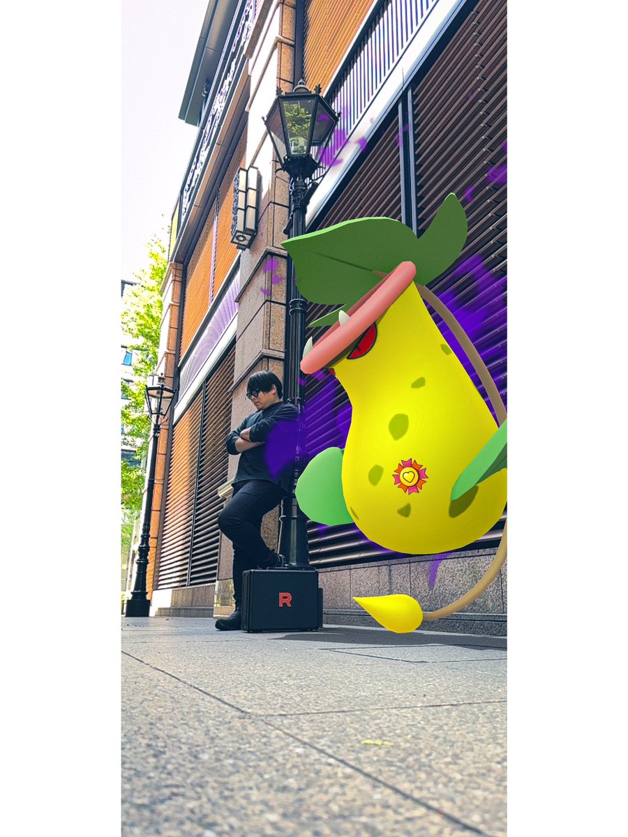 skypoke_ar's tweet photo. ロケット団エージェント
コードネーム:Kuuma
任務開始▼

model:＠kuuma_photos 
#ポケモンGO #GOsnapshot https://t.co/zZb1moiNPV