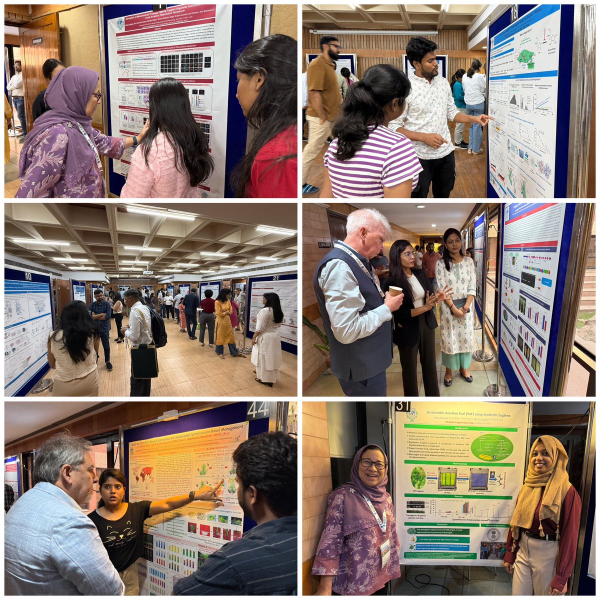 ICGEBNewDelhi's tweet photo. Poster presentations are a key highlight of the @ICGEB Council of Scientific Advisers (CSA) sessions, where esteemed council members visit &amp; review the posters. Here’s a glimpse of such a visit that took place on the first day of the 31st CSA Session. https://t.co/grw3hxzdNn