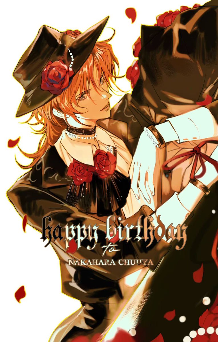 #文スト最小幹部生誕祭 
#太中 #文スト
お誕生日おめでとう🖤

私人约稿，禁止使用。
Commission，Do Not Use