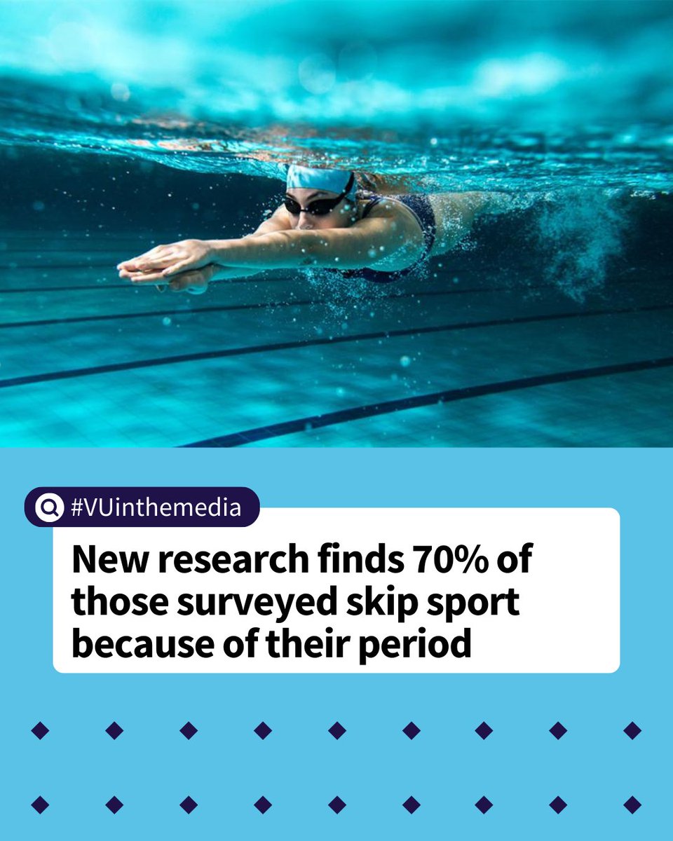 If periods are part of life, why isn’t sport built around that reality? VU’s research shows 70% of those surveyed who menstruate are missing sport. Providing free period products at all sporting facilities needs to happen now to support participation.

🔗: bit.ly/4jYohmG