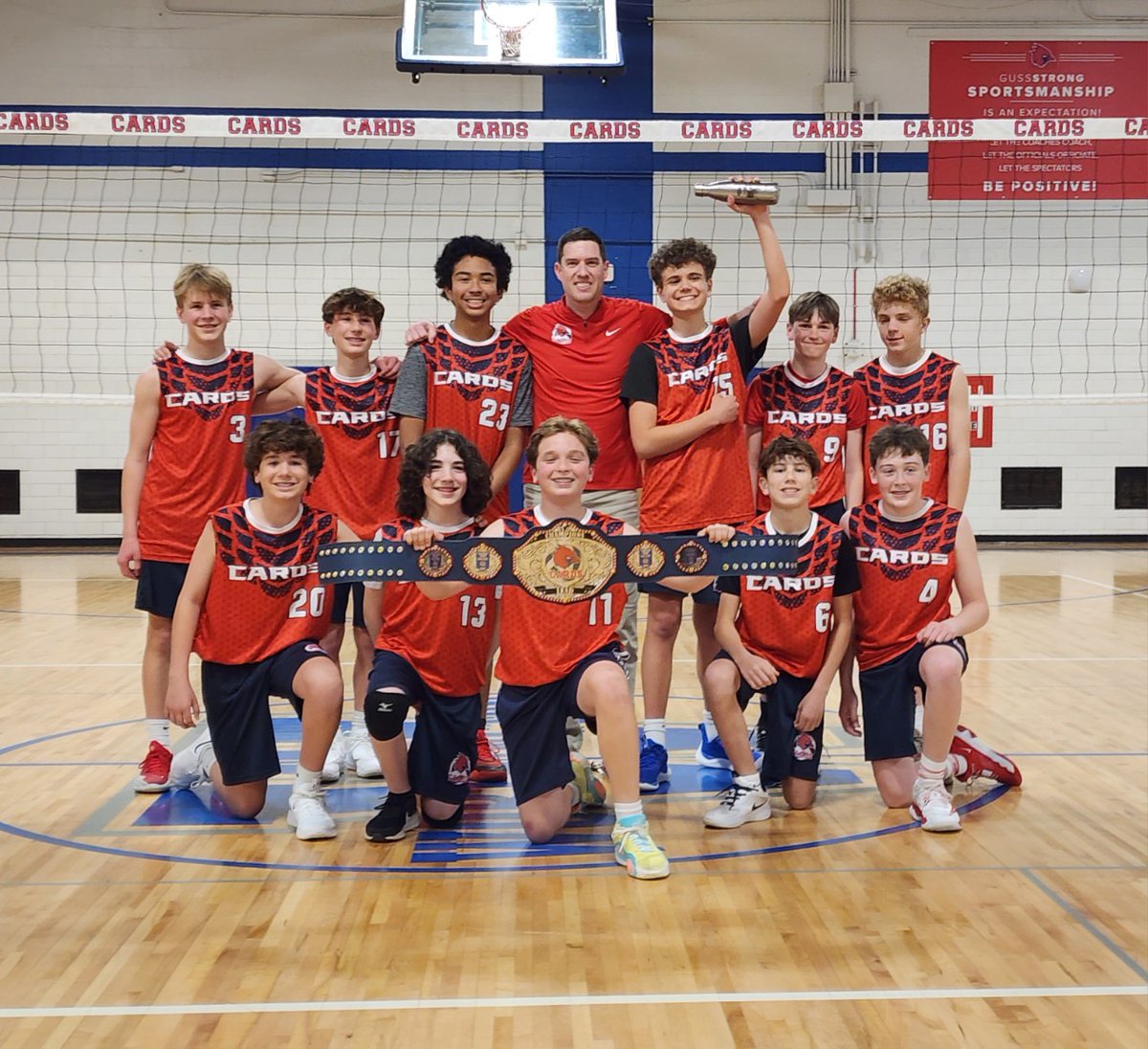 11-2. Hey, tournament, here we come! #WeFlyTogether #ChampionsLead