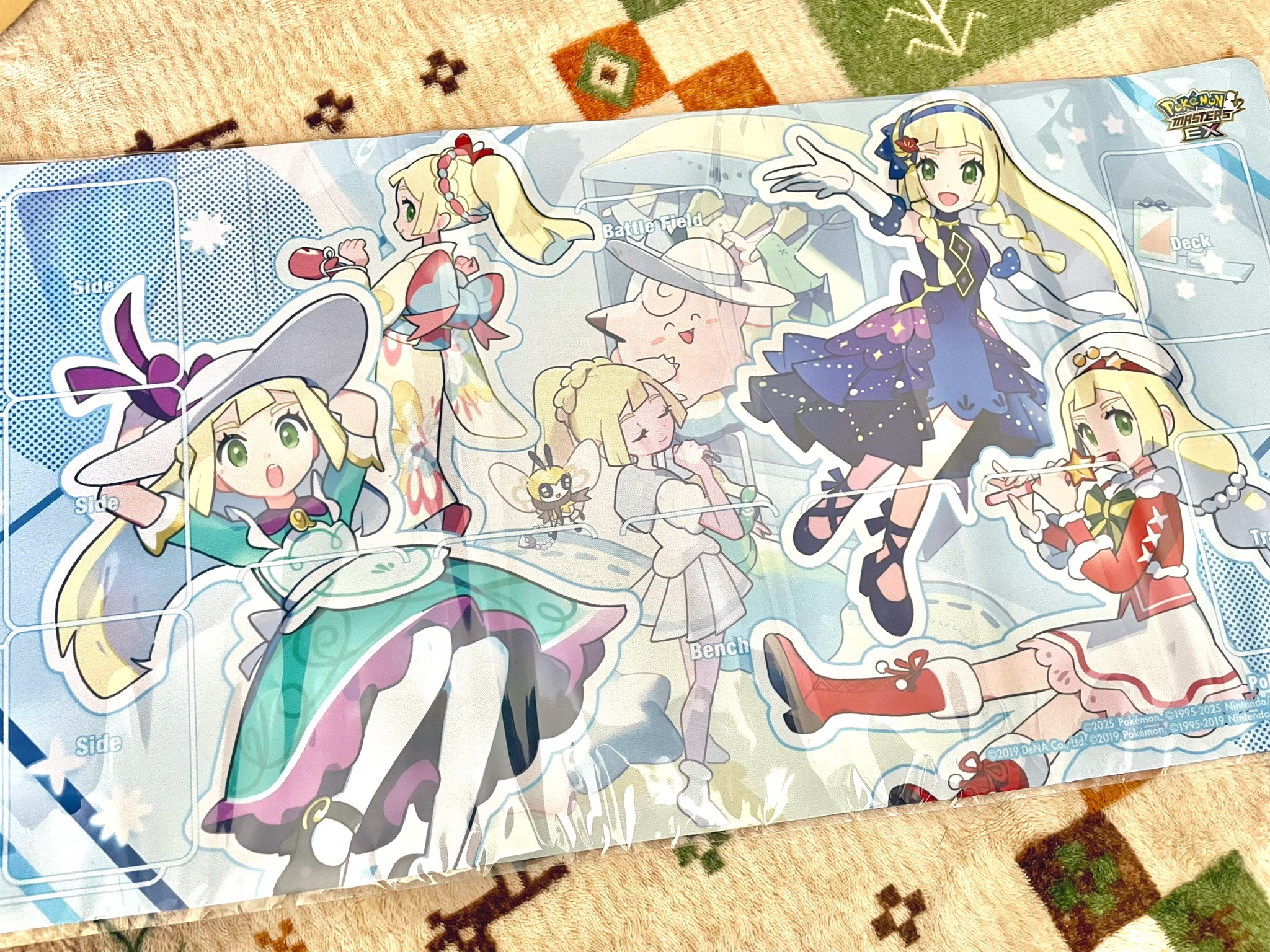 【当選品】ポケマスプレイマット アルコス 新品】ポケモンマスターズEX アルコス覚醒者たち プレイマット