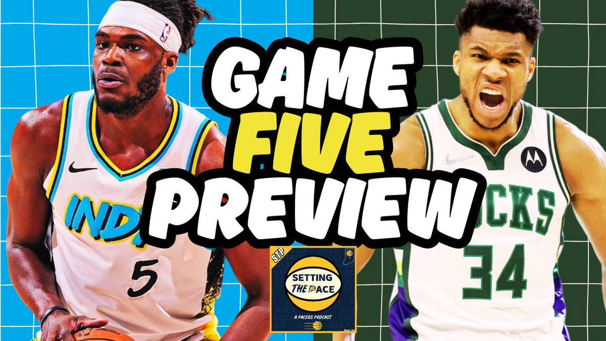 🔥GAME 5 PREVIEW🔥

The guys from the Group Chat, David, Lincoln and Carson are BACK to discuss: 

-Dame’s injury
-Tyrese’s elite passing &amp; scoring
-How Nesmith has evolved
-Bucks future
-Why Jarace should ALWAYS get minutes
-Obi’s importance!
-MORE

🔗 linktr.ee/settingthepace