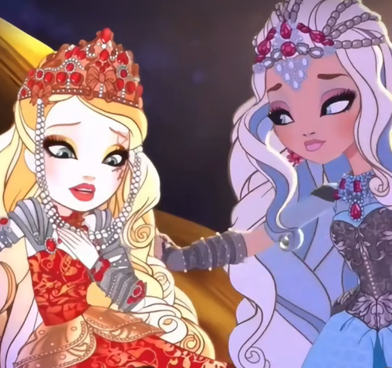 Kawiiezinha's tweet image. Apple e Darling 💙❤️

#everafterhigh #appling #applewhite #darlingcharming