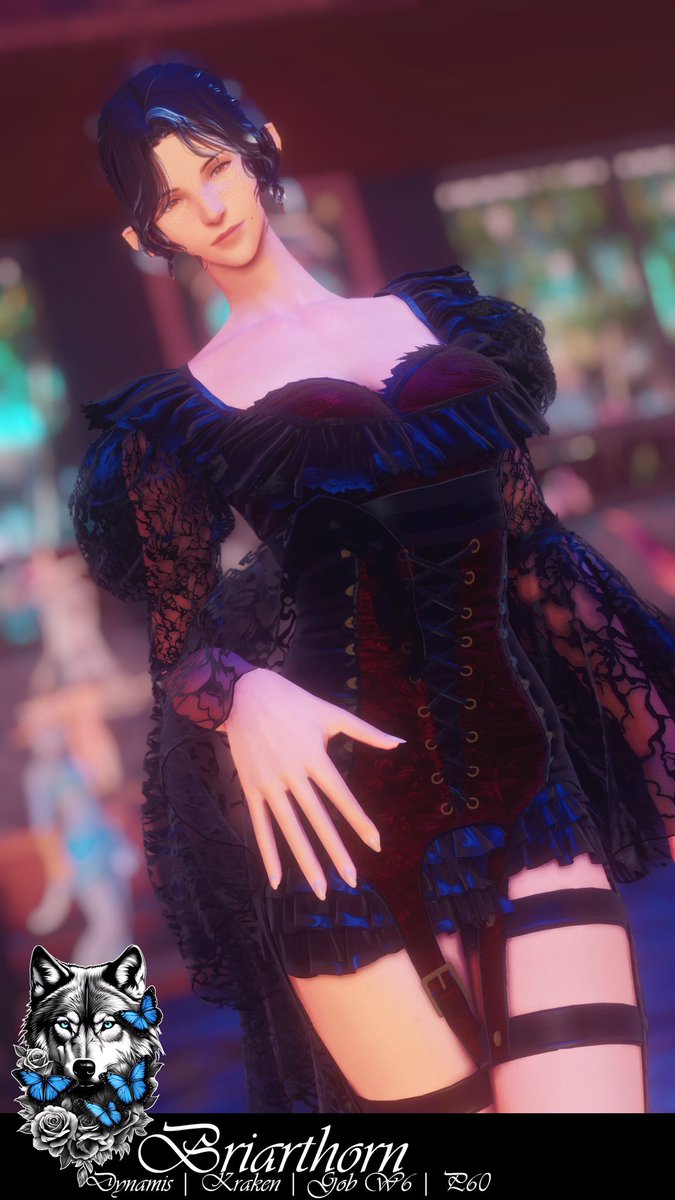 GinnaBard's tweet photo. At @BriarthornXIV #FFXIV #elezen #FINALFANTASY https://t.co/v2GiR5IySw