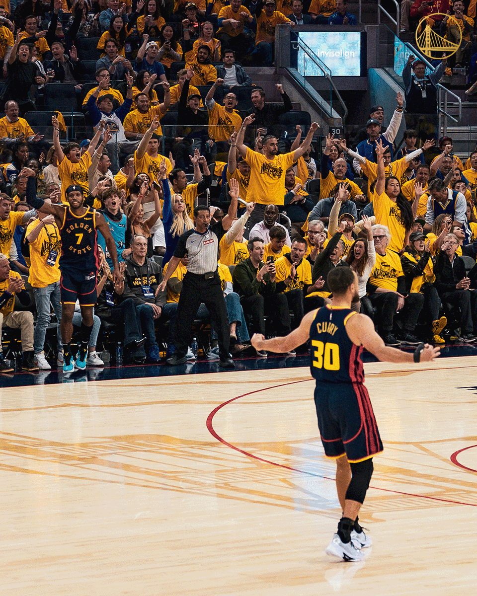 warriors's tweet photo. All love for Buddy 👌 https://t.co/yddZxsmhZ9