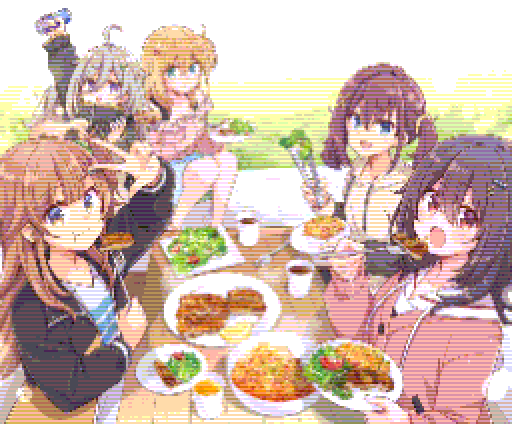 TooLucky_'s tweet photo. #MSX #MSX2画像 #SCREEN8
#ひびめし https://t.co/D4YJlPZiUr