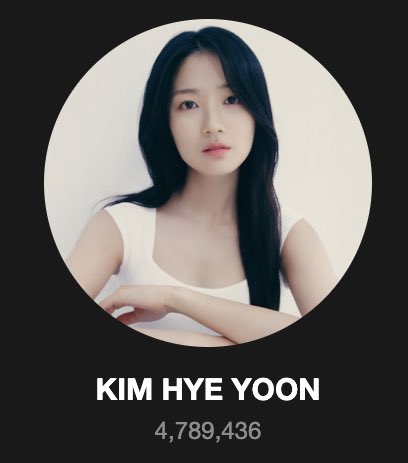 hyeppys, we did it!! hyeyoon is rank #1! 😭 the gap that seemed so big and hopeless… we closed and overcame it! thank you for never losing hope! you’re all amazing 🫂💗

#KimHyeYoon_Baeksang2025