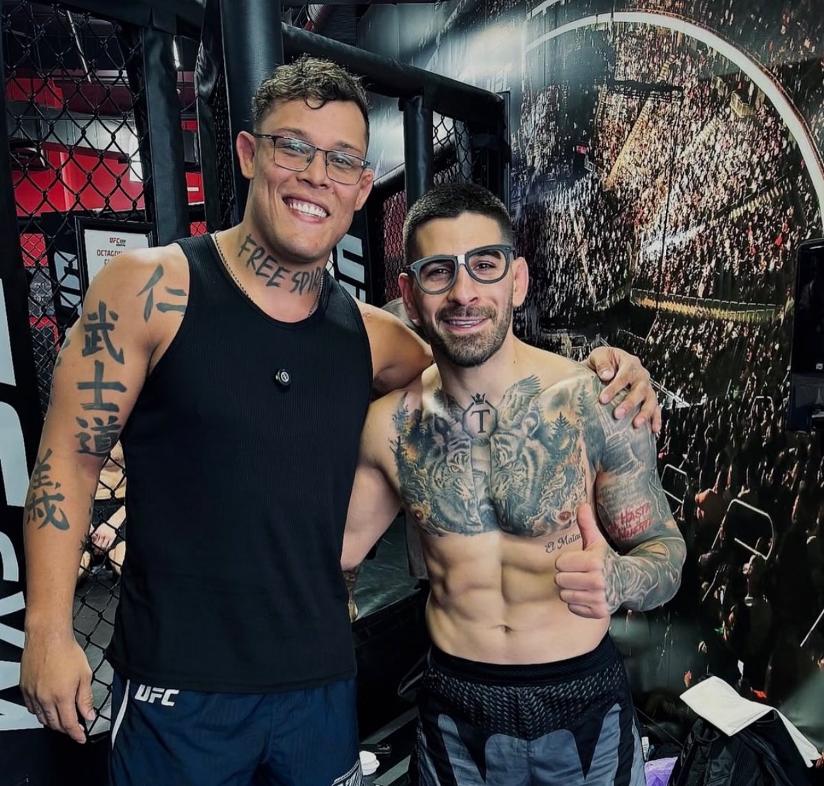 BenTheBaneDavis's tweet photo. The Fighting Nerds have drafted Carlos Prates for Ilia Topuria https://t.co/6dpaZmxdrG
