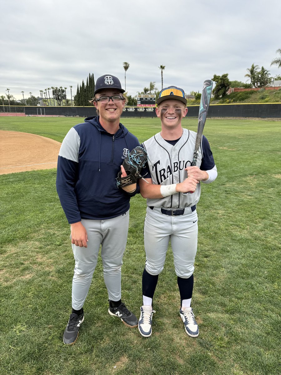 Trabuco Baseball (@trabucobaseball) on Twitter photo STANGS FIND A RUN IN THE 7th…Sam Crouse with a Huge 2 out RBI Knock and had 2 Hits today.
1 is all Mike DeFrancesca needed in his CG Shutout! had 8 Punchies-ZERO Walks.
1-0 Road Dub over Capo Valley.
Game 2 @ Trabuco Wed 3:45. Last home game of the year! <a href="/THHSAthletics/">Mustangs Athletics</a> STANGS FIND A RUN IN THE 7th…Sam Crouse with a Huge 2 out RBI Knock and had 2 Hits today.
1 is all Mike DeFrancesca needed in his CG Shutout! had 8 Punchies-ZERO Walks.
1-0 Road Dub over Capo Valley.
Game 2 @ Trabuco Wed 3:45. Last home game of the year! <a href="/THHSAthletics/">Mustangs Athletics</a>