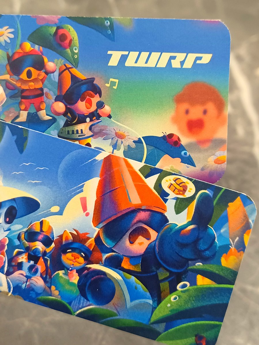 cheesy_cryptid's tweet image. Made mini prints of my #twrp fanart. These turned out so cute ✨️🌷🩷