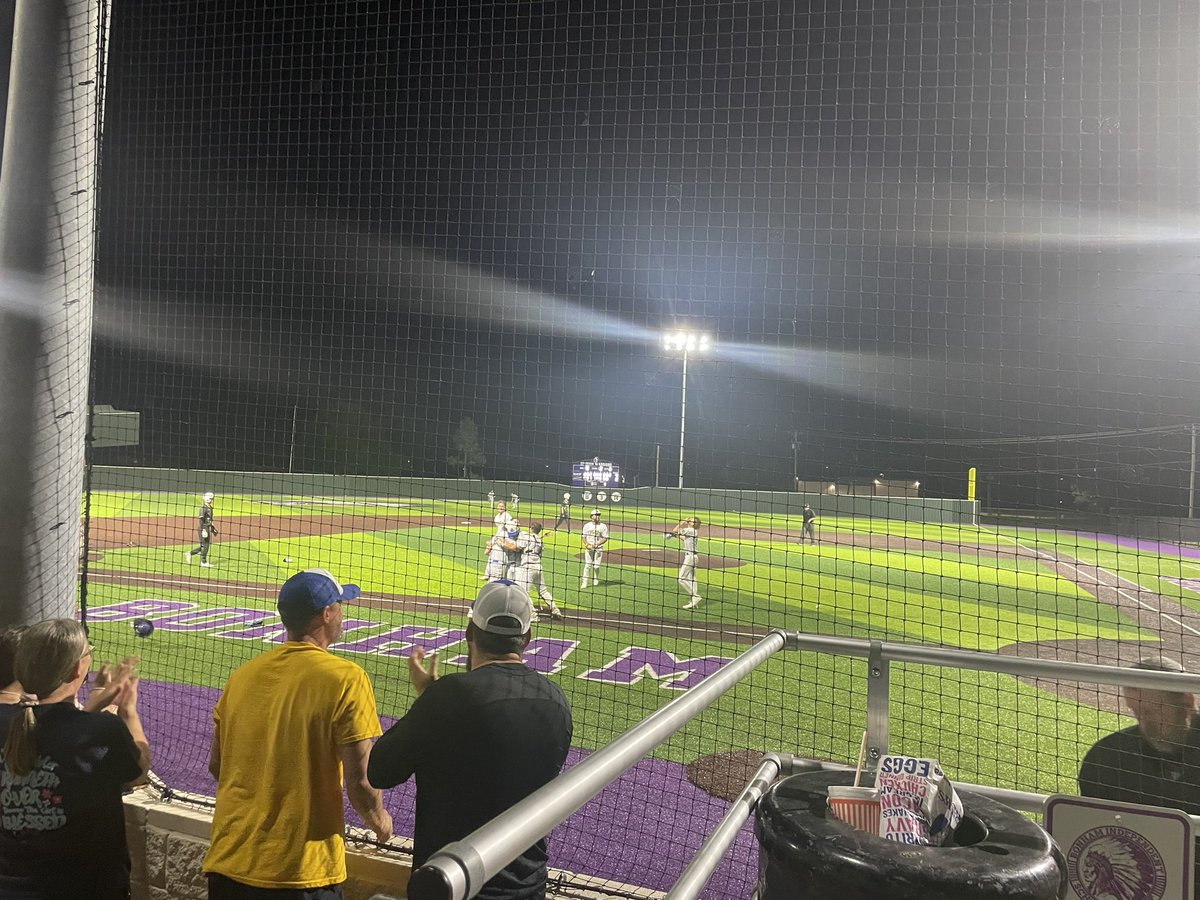 Great Team Win tonight for our Baseball team to get in the playoffs. Congrats to the players and coaches! #WeWillWin
