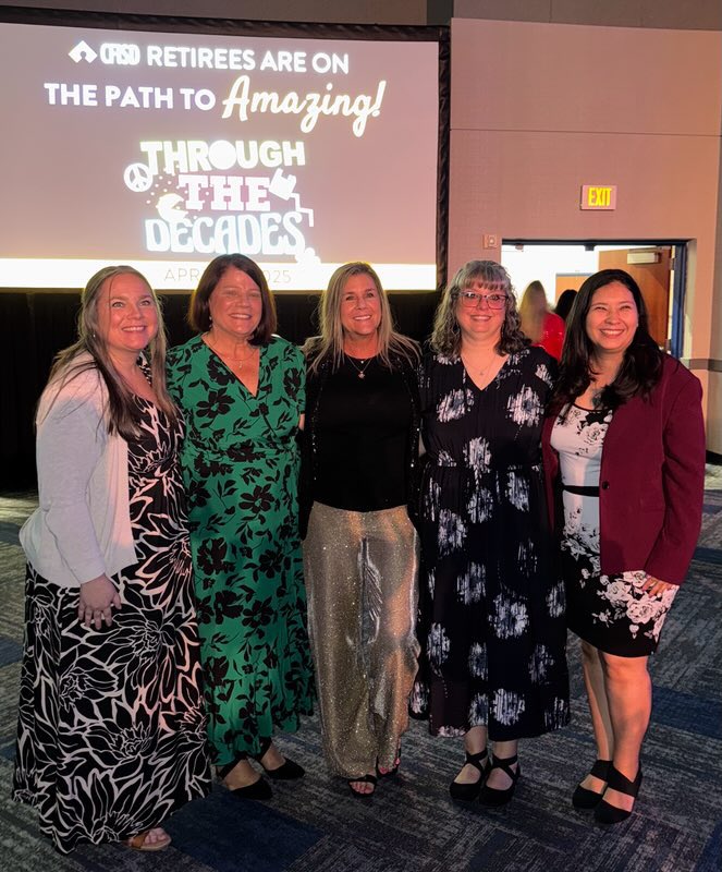 Congratulations to our retirees!
Thank you, Maritza Bernal, Cindy Campbell, and Alison Lovett, for your years of dedicated service. Wishing you all the best in retirement! #KirkCan