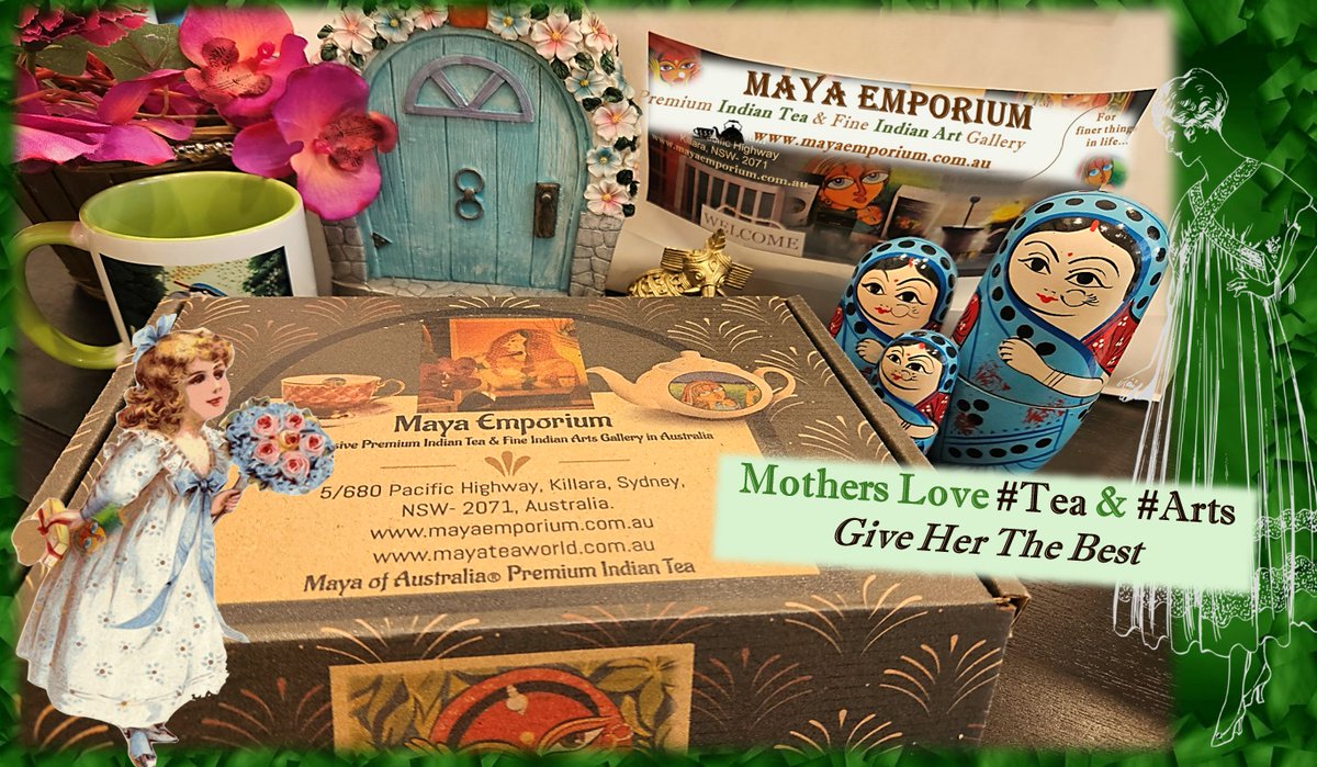 MayaIndianArts1's tweet photo. Mothers Love #Tea &amp; #Arts. We're out &amp; abt @ #Beecroft last wknd 2 celebrate just that.A pre-cursor to #MothersDay! A day with d #CommuniTEA sharing the #ChampagneofTeas #Teas &amp; showcasing the timeless traditional #Indian artworks.Thanks 2 all who stopped by #HappyMothersDay https://t.co/wYr0rHN4Av