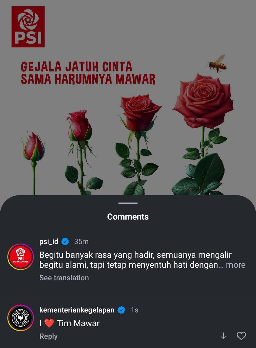 Gejala jatuh cinta sama harumnya mawar

🗿🥀