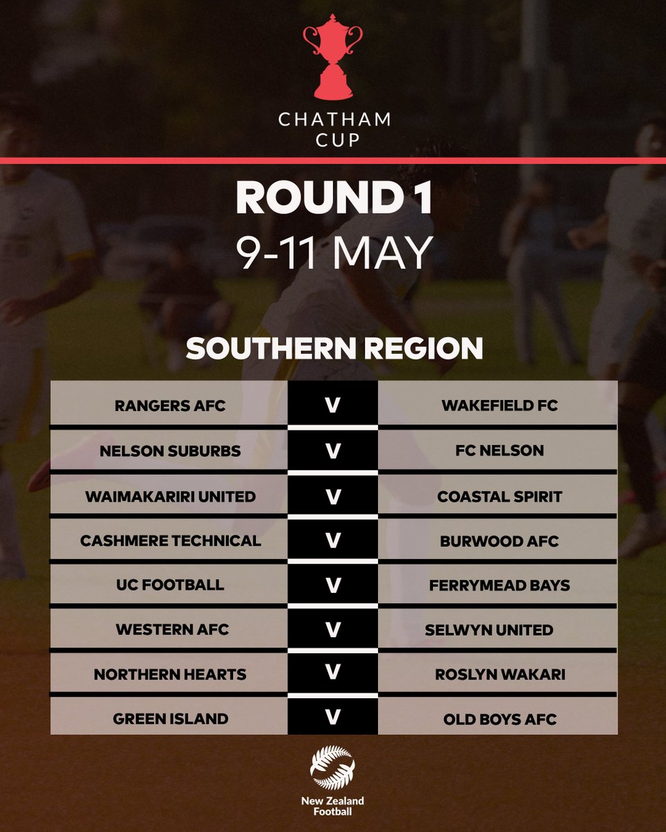 Check out all the matchups for Round 1 in the #ChathamCup