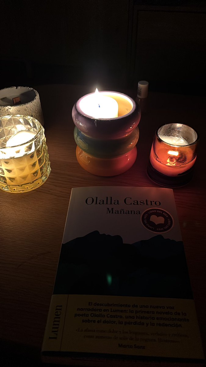 Ayer me alegré de ser una fanática de tener velas en casa