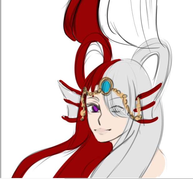 ArtEsotericsun's tweet photo. hella rough and wip sketch but AU idea for Uta, a mermaid of sorts. #ONEPIECE #uta #onepiece https://t.co/NgX5Hgusbp