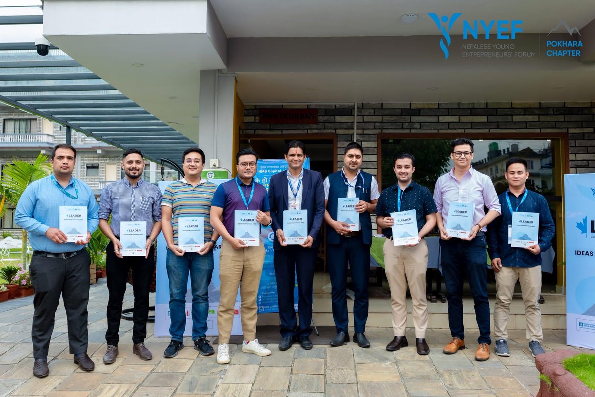 nyefnepal's tweet photo. The LEADER Project: Ideas from Pokhara 2025 officially kicked off on April 28! Organized by NYEF Pokhara with the Business Promotion Center and led by Ivey Business School students—empowering entrepreneurship through education and mentorship.

#NYEF #NYEFPokhara #IveyBusiness https://t.co/SGaEmiNrBz