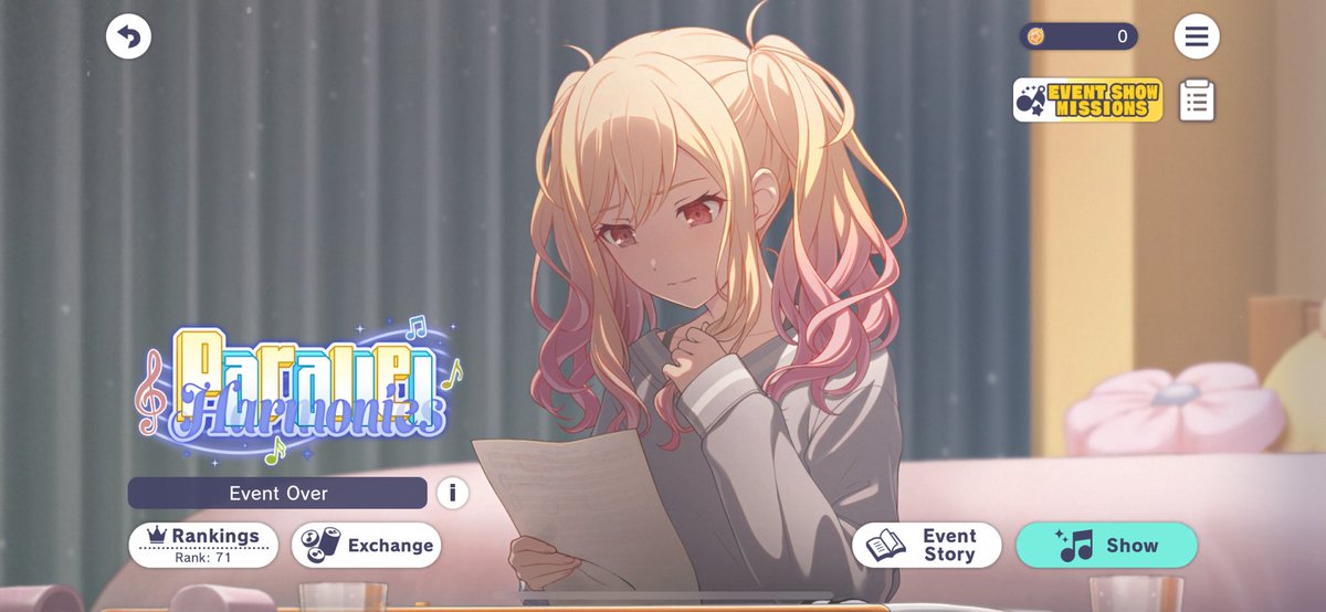 celebi_jojo_14's tweet photo. t71 Parallel Harmonies 🎶
I stretched myself as hard as I could, and got my first ever leaderboard for ShihoSaki :) See you in March for Saki White Day 💫 https://t.co/RJpNwwdVzi