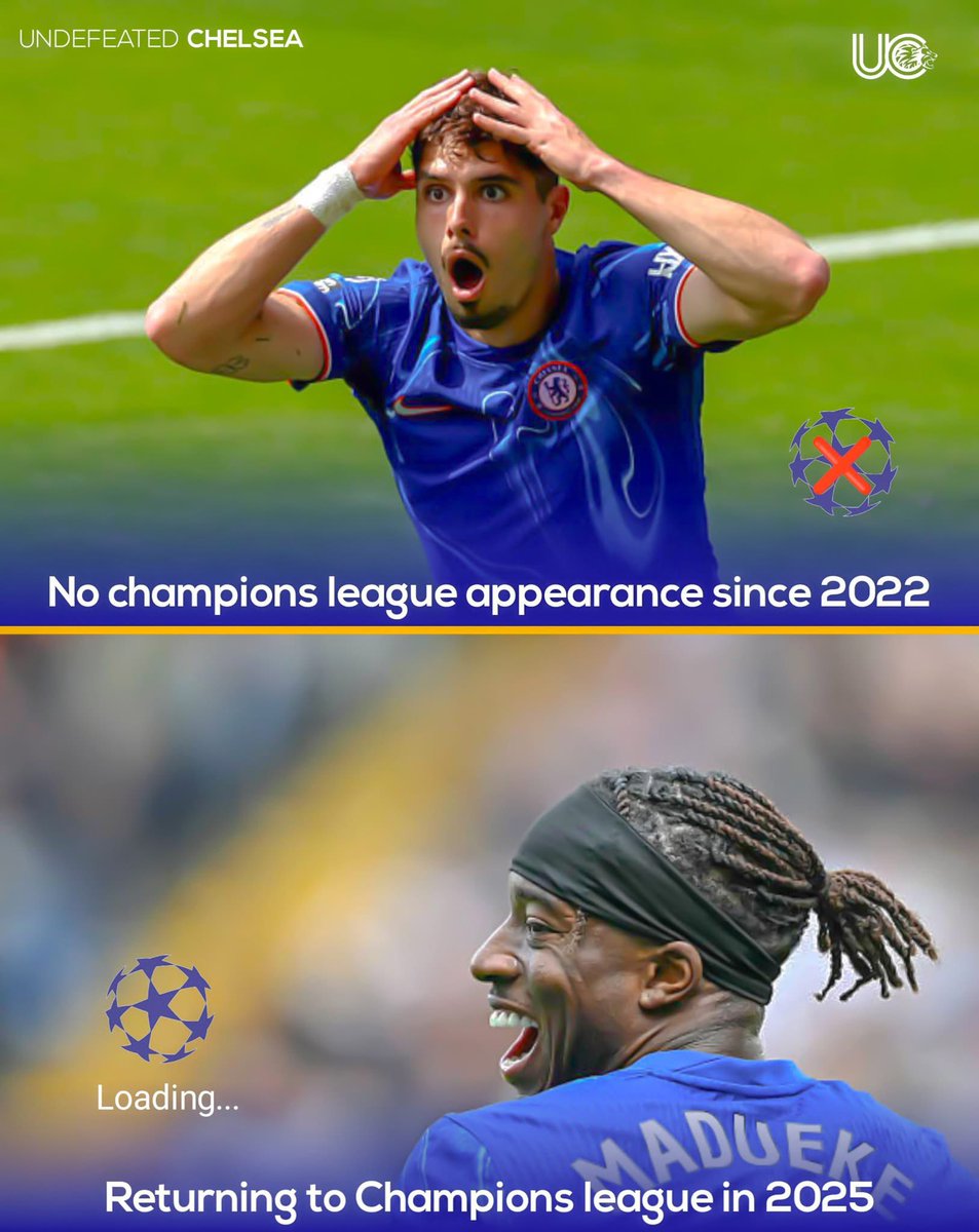 It’s in Chelsea’s hands to get this club back in the Champions League, four big games which we need to win.