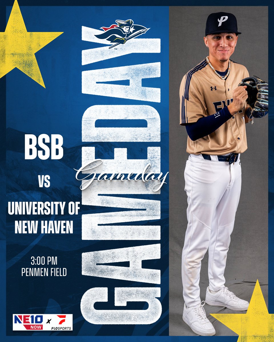 .<a href="/SNHU_Baseball/">SNHU Baseball</a> can close to within a game of first place in the NE10 Northeast Division.

📍 Hooksett, N.H.
🕒 3:00 PM
📈 bit.ly/4i4tZCu
📺 xxxx