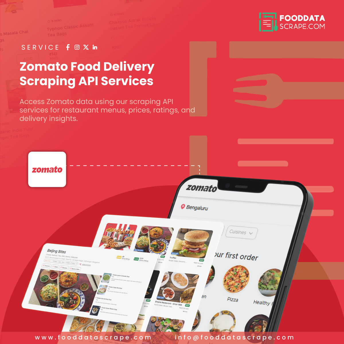 fooddatascrape's tweet image. Unlock real-time data with #ZomatoFoodDeliveryDataScraping APIServices in the #USA, #UK, #UAE, #Australia, #Germany, #India, China, and Singapore.

Read More&amp;gt;&amp;gt; fooddatascrape.com/zomato-food-da…

#ZomatoData #FoodDeliveryData #FoodDataScrape #RestaurantData #FoodTech #MenuScraping