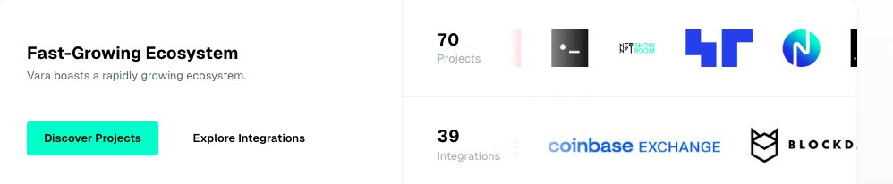 abrar_5d's tweet photo. 23/ Contributions – Ecosystem Growth

🌱 Vara’s ecosystem is thriving:
🎮 100+ dApps in development
🏆 Varathon and HackQuest drive innovation
💸 Grants Program funds GameFi, DeFi, and RWA projects

Vara’s building Web3’s future.

#VARAECOSYSTEM #VARAECOSYSTEMGROWTH #buildonVara #Blockchain