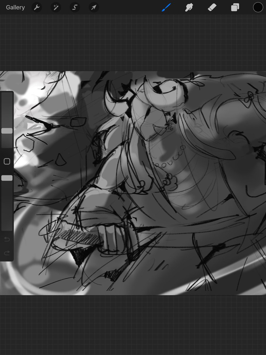 Katana wip …..  lmk if i should finish this  ~_~ #phighting