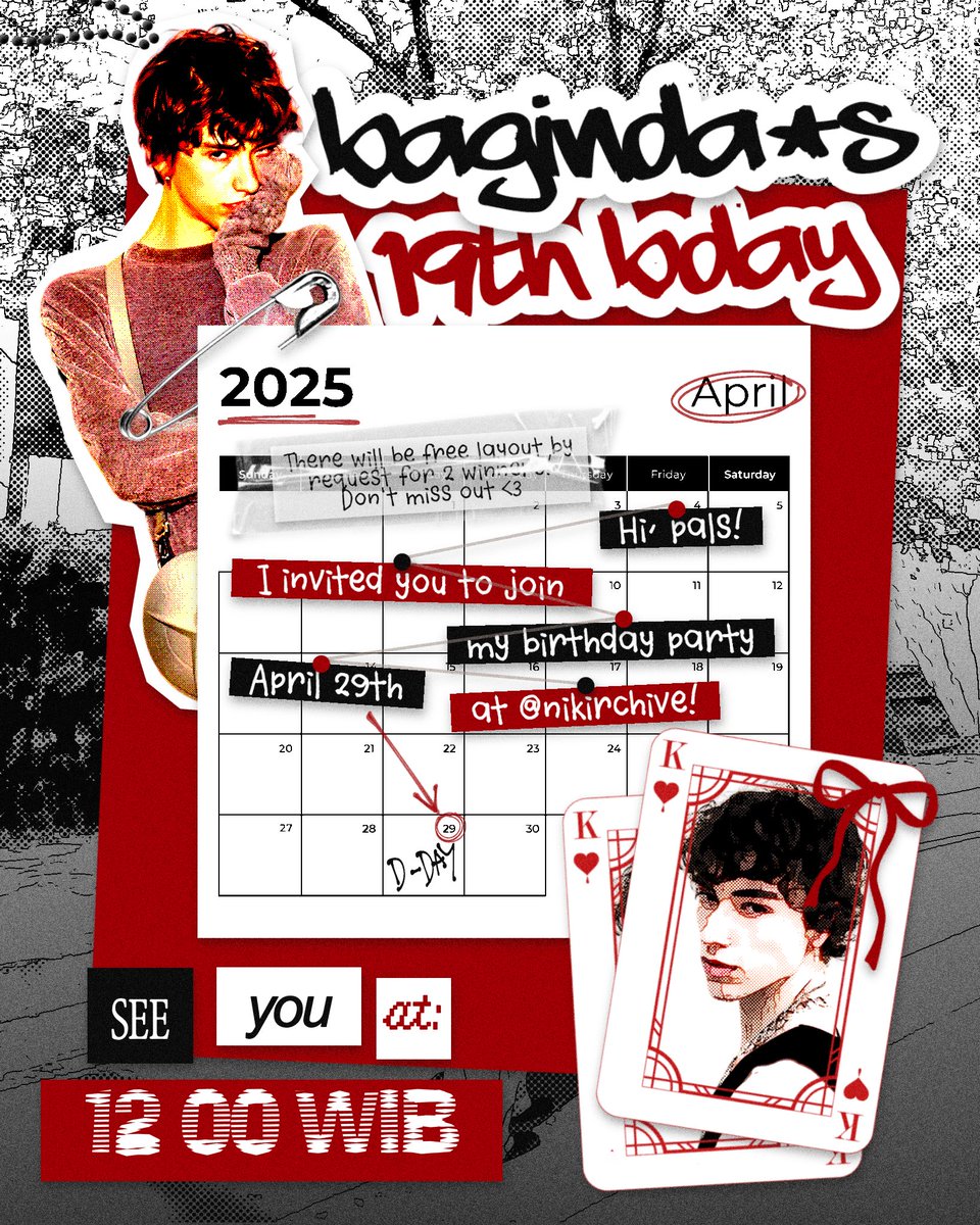 Help repost, thank you! 📞

Hi, Bratz!
Ready to crash Baginda’s ( <a href="/aryue/">Baginda.</a> ) 19th birthday together? Come for the party, join the #j19day and snatch a hot free layout by request! 💌
ALT’s waiting for you, check it before scrolling, kay? Don't miss out! 🥂

< #zonauang >