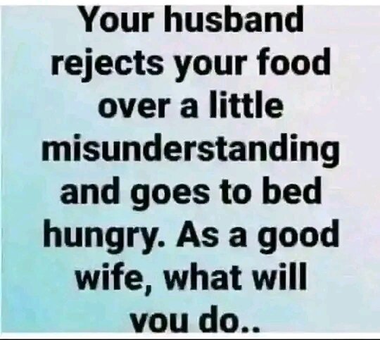 I just eat the food 🤤☺️