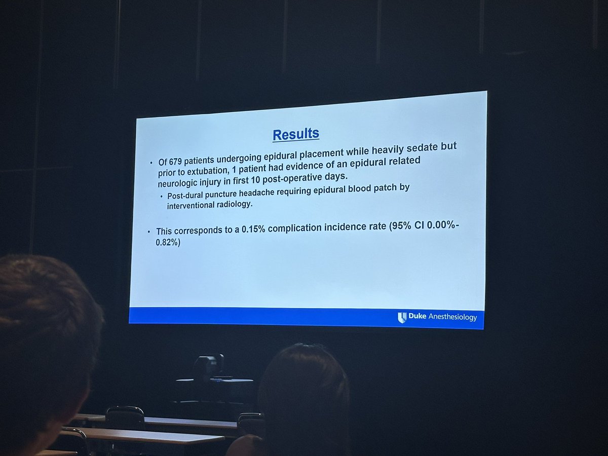 SaateeSia's tweet photo. Great report from @Duke_Anesthesia showcasing the safety of #ThoracicEpidural #LungTransplant in sedated and intubated patients
@scahq @ISHLT @skeshavamurthy3 @GloorLoor https://t.co/3zdWigDdJ9