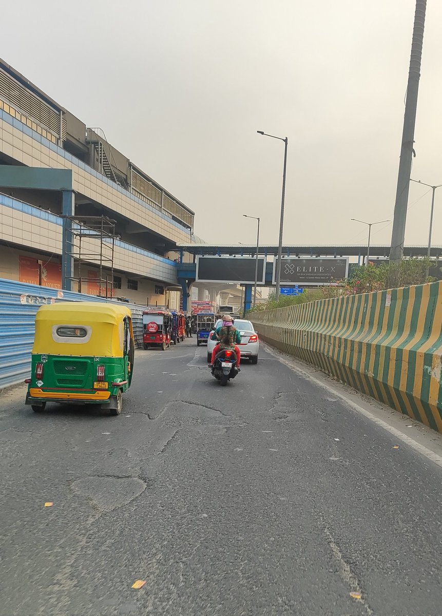 #noida
<a href="/CeoNoida/">CEO, NOIDA Authority</a> <a href="/CPCB_OFFICIAL/">Central Pollution Control Board</a> <a href="/noida_authority/">NOIDA Authority</a> 
Sec 71 underpass service opposite sec 51 metro station please see the road condition.
केवल दो या तीन साल पहले बनी सड़क पूरी तरह से टूटनी शुरू हो चुकी है इतनी घटिया क्वालिटी का काम किया गया।
20 दिन पहले भी बताया था पर कुछ नहीं किया