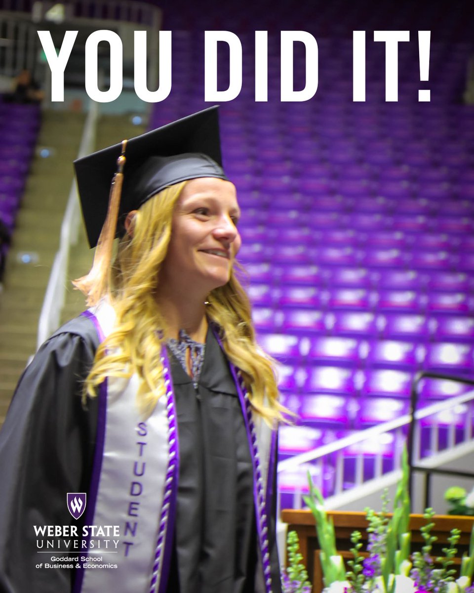 🎓CONGRATS #Weberbiz Grads, Spring 2025!! 🎓

YOU DID IT!
#weberstate <a href="/weberstate/">Weber State Athletics</a> #weberstatealum #webergrad #classof2025 #ogden #college #utah