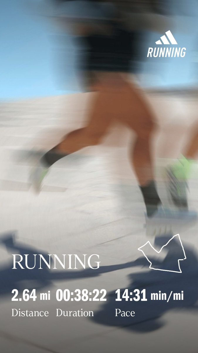 5am, 1st run of the day