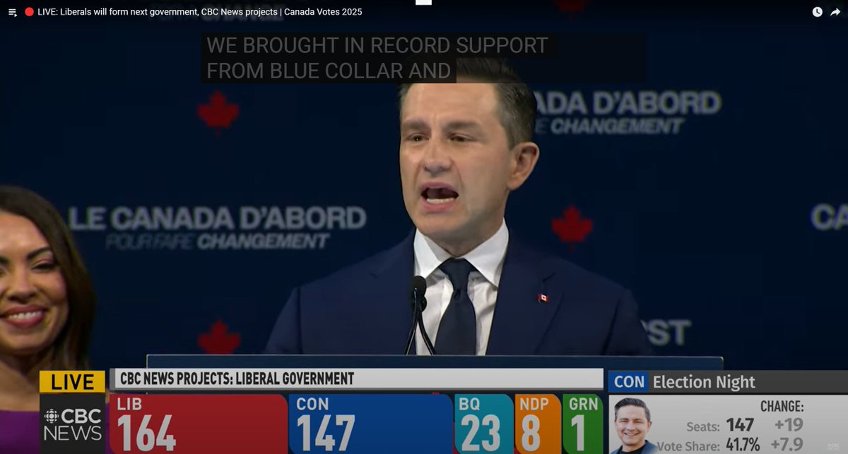 It's unfortunate that this concession speech is the best and most uniting of his whole campaign