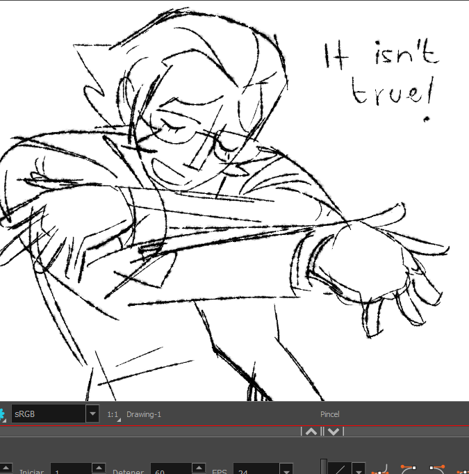 i hate how fun he is to draw 
