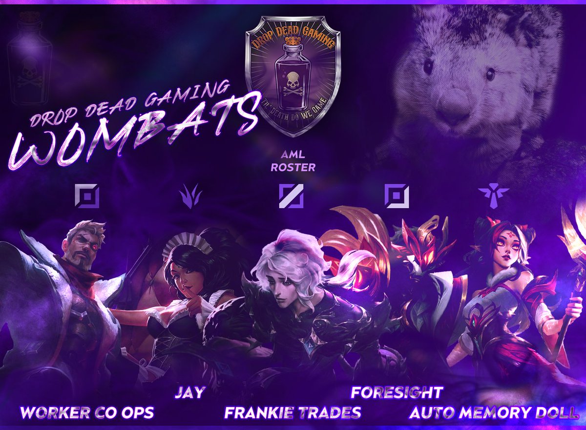 QuestionablyHi's tweet image. DDG AML roster coming to a theatre near you