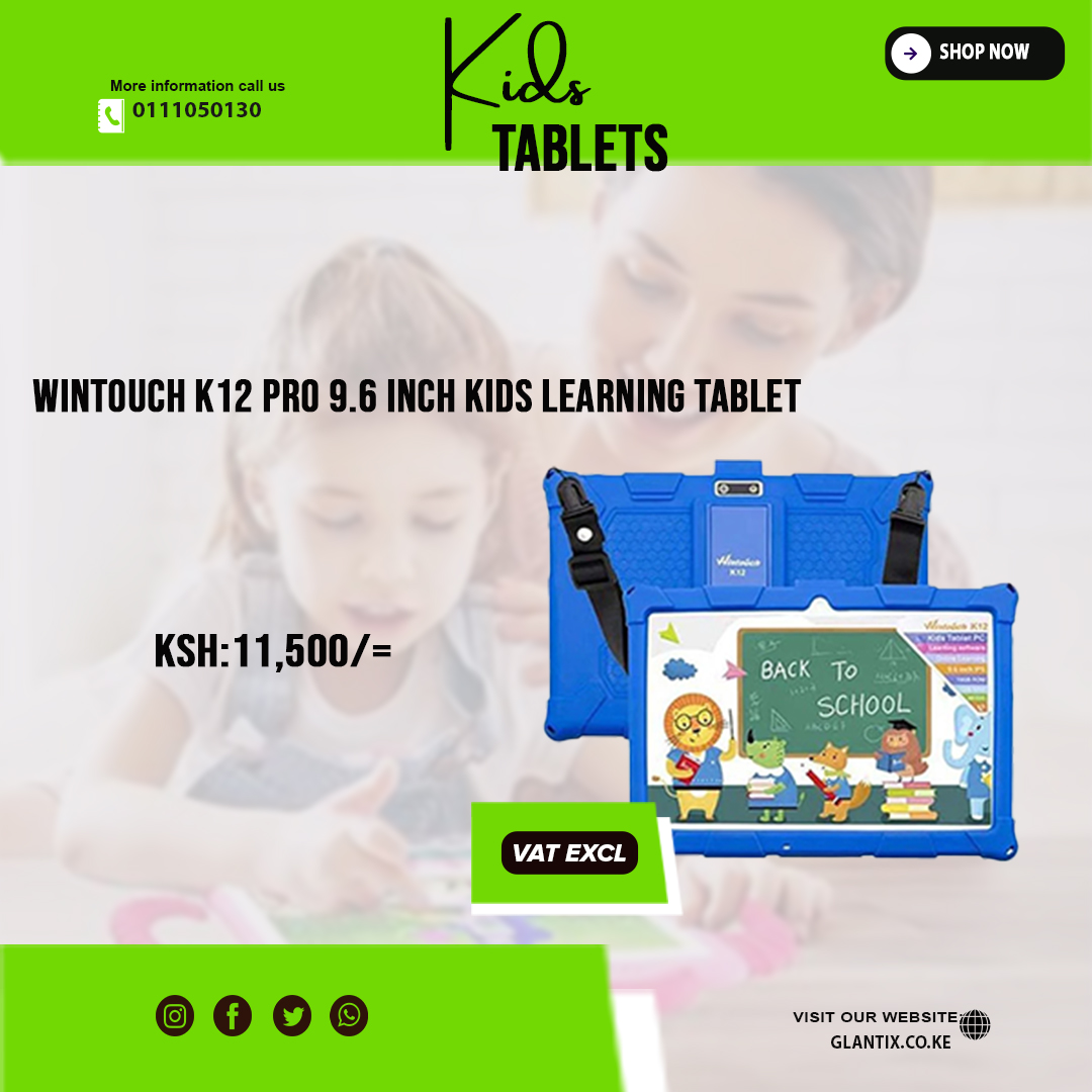 glantixke's tweet image. Discover the Modio M730 kids tablet – a durable and educational 7-inch Android device with 4G, parental controls, and pre-installed learning apps. Perfect for young learners in Kenya.

#modio#tabletsforkids
Shop now: glantix.co.ke/product-catego…