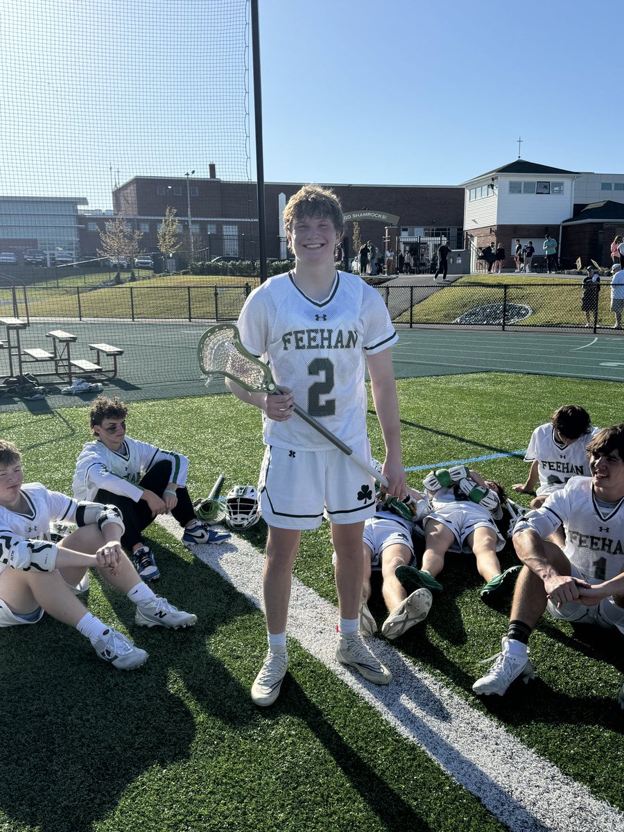 The boys beat Cardinal Spellman today, in a CCL matchup. Kolbe Tynan with the <a href="/AJsArmy10/">AJ's Army</a> stick for gritty work and his 1st goal of the season! Next up is Xaverian on Saturday! Come pack McGrath!