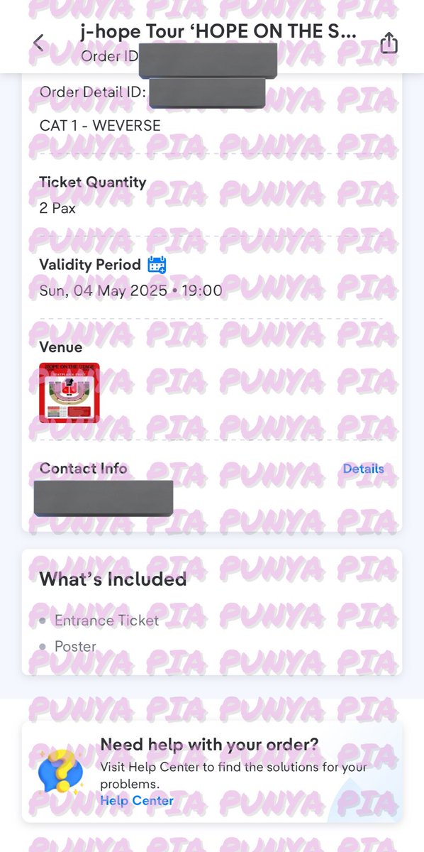 1lleg1irl's tweet image. [Help RT] Hi Guys, aku wts tiket JHope #HOPE_ON_THE_STAGE_TOUR di Jakarta tgl 3 &amp;amp; 4 Mei. Harga nego ya. Aku jual  ❗️Underprice ❗️
Secured fr Weverse
🐿️ Day 1 Cat 2 (J4-29) 2tix
🐿️ Day 2 Cat 1 (M2-15) 1tix
Boleh DM/reply. Thanks💜
#HOPE_ON_THE_STAGE_TOUR_Jakarta
#WTS_JHope_Ticket