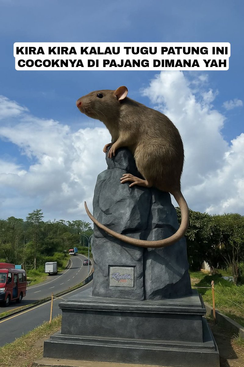 ohoxnya2's tweet image. Tugu ini Cocoknya dibangun dimana ya?🙄