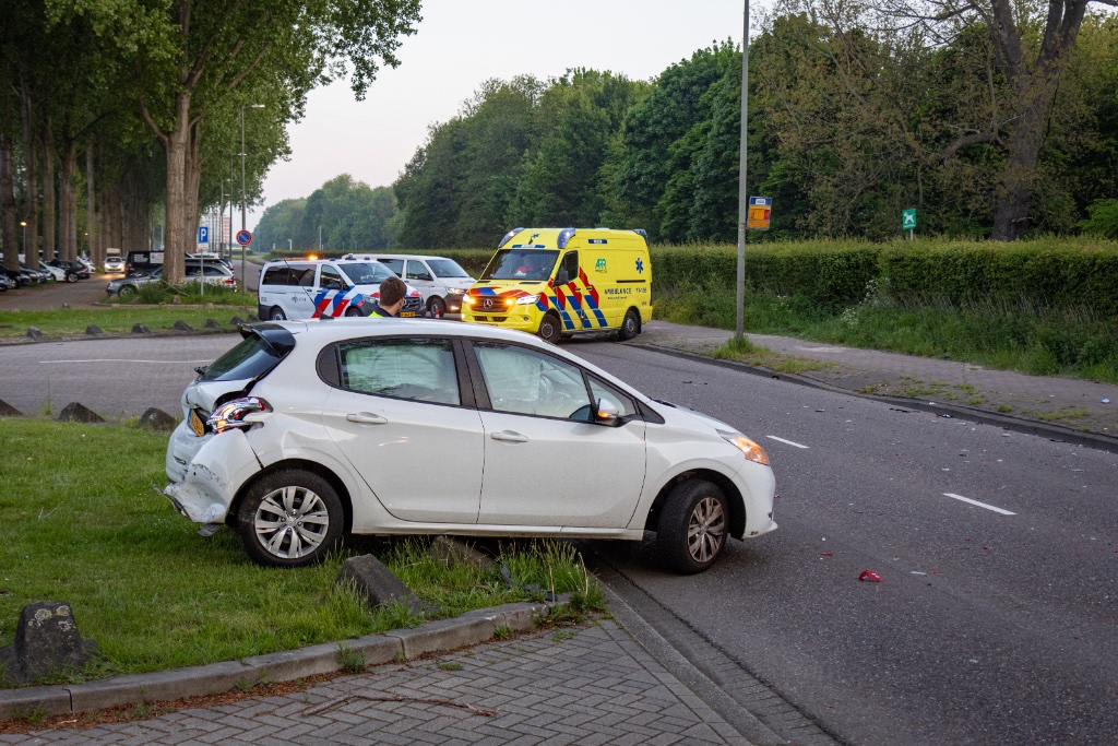Aanrijding op Westfrankelandsedijk