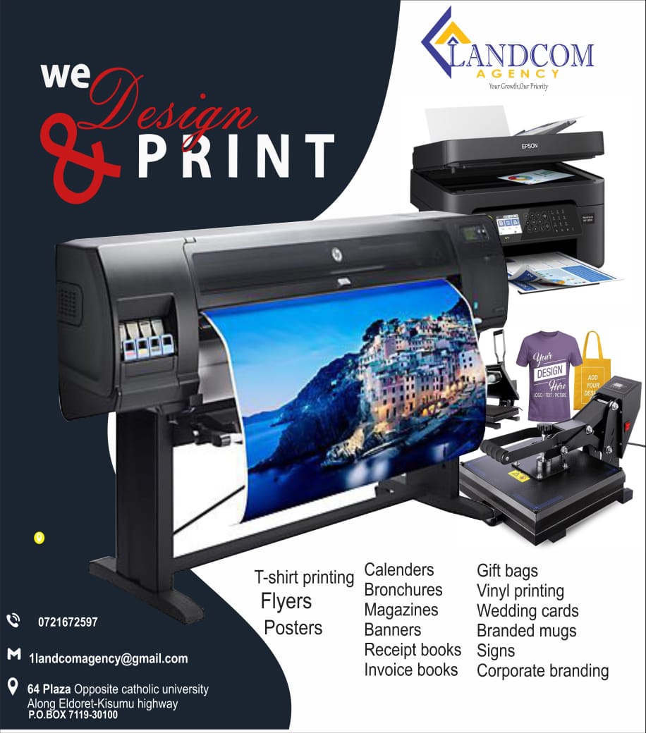 For all your branding needs, talk to <a href="/LandcomAgency1/">Landcom Agency</a> — based in Eldoret, delivering excellence countrywide!

#NandiYouthsTV
#LandcomAgency