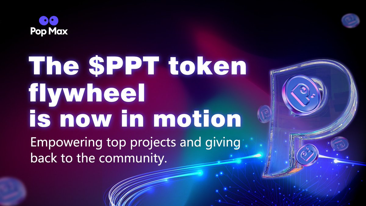 PopMax_xyz's tweet image. gm ☀️ The $PPT flywheel is ALIVE!
Post it ✏️
Mint it 🧬
Earn from it 💸
Let the loop begin ♻️

#Web3 #NFTs #CreatorEconomy #PPTToken #OnchainCulture #CryptoVibes