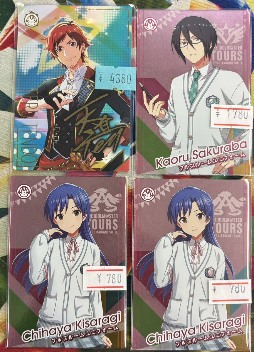 アイドルマスター ツアマス デイアフターデイAMCG 如月千早 SSR パラレル