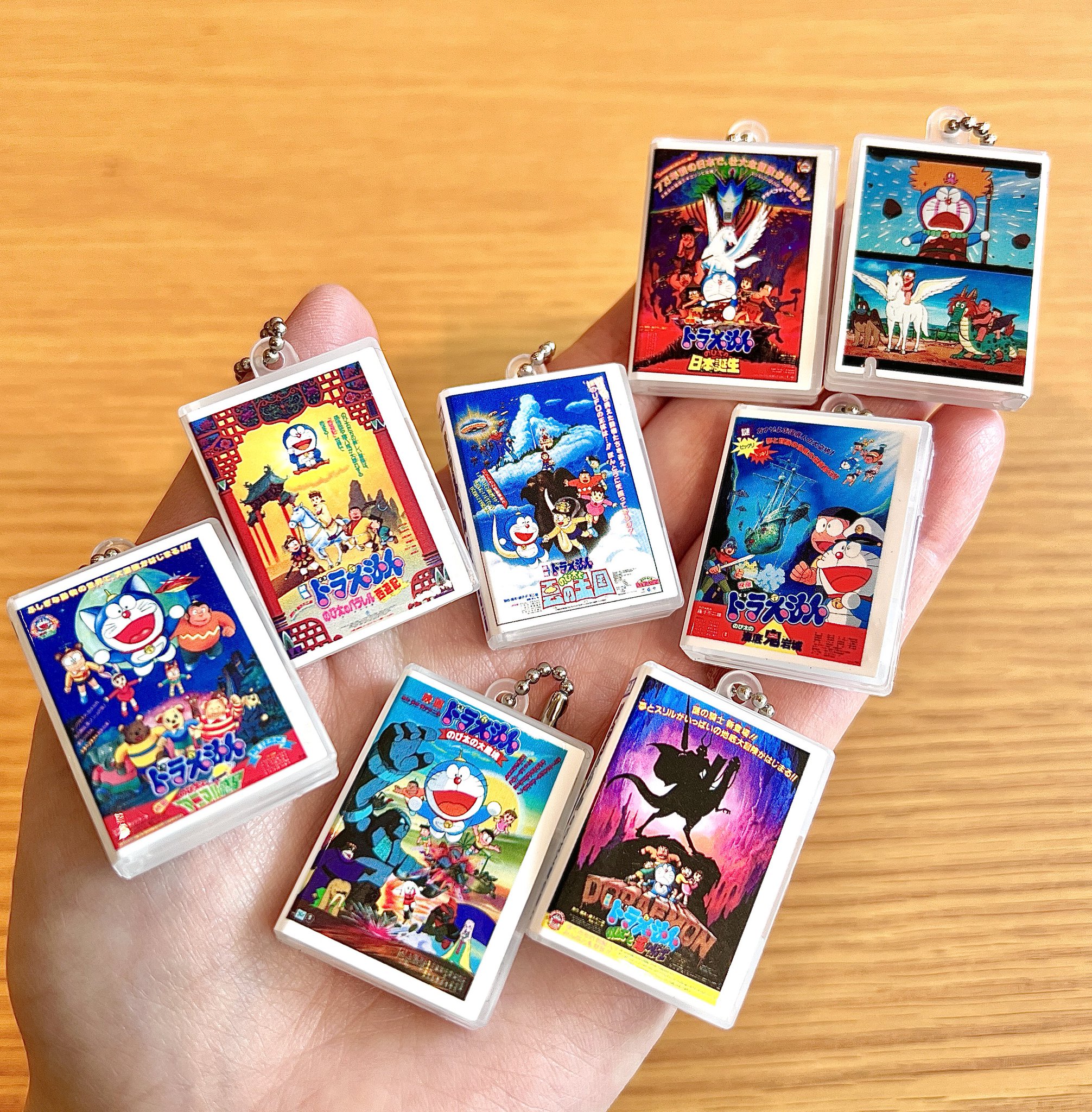 ドラえもん DVDミニチュアチャームコレクション ガチャガチャ 映画